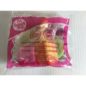 My Little Pony Ponyville Cherry Blossom Wishing Well Mcdonalds Number 7 Toy 2007